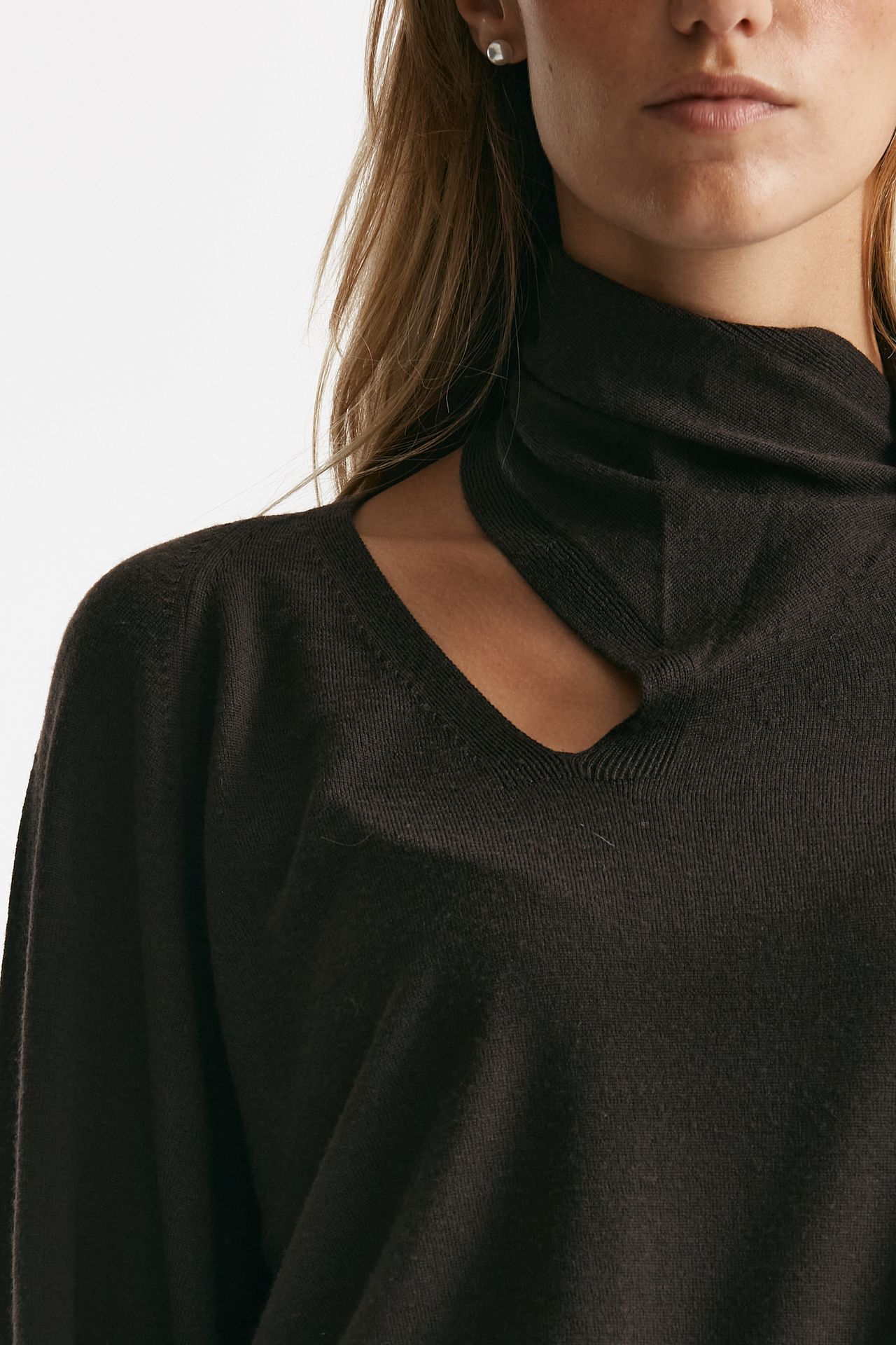 Maglia in lana rasata testa moro women Zanone - 3