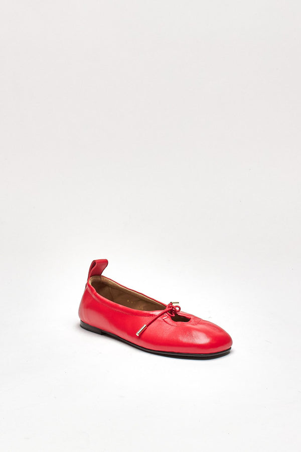 Ballerine ROSALIND in pelle rossa women Alohas