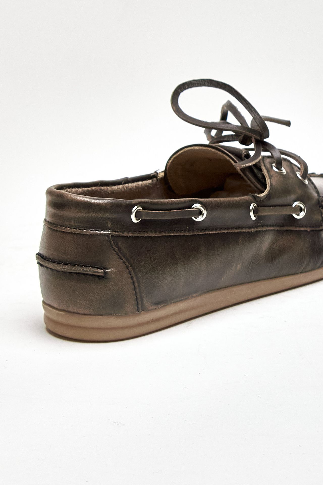 Mocassini ROWAN in pelle marrone women Alohas - 7