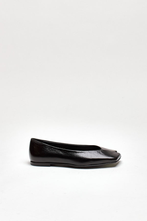 Ballerine KATIA in pelle nero women Alohas
