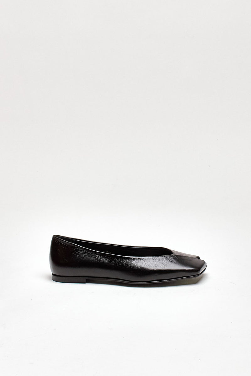 Ballerine KATIA in pelle nero women Alohas - 1