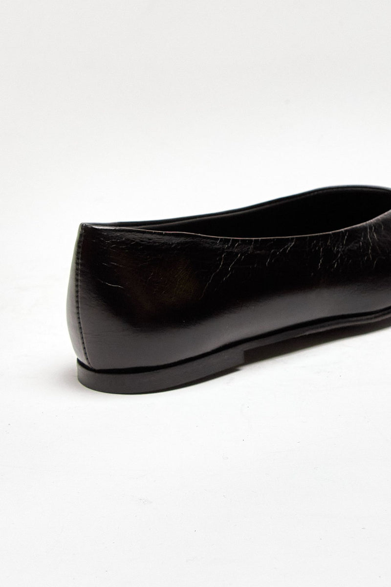 Ballerine KATIA in pelle nero women Alohas - 7