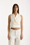 Top scollato bianco women The andamane - 2