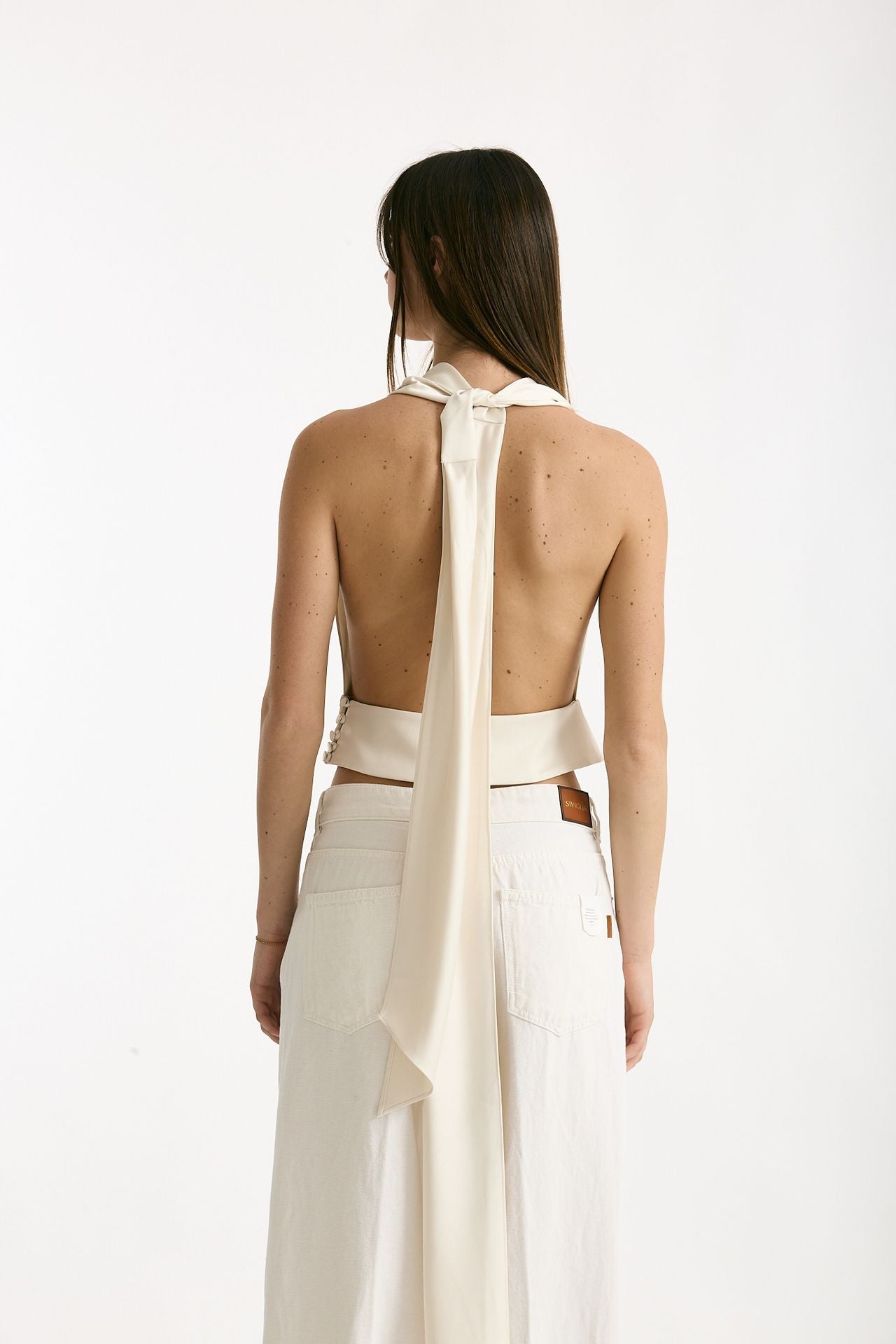 Top scollato bianco women The andamane - 4