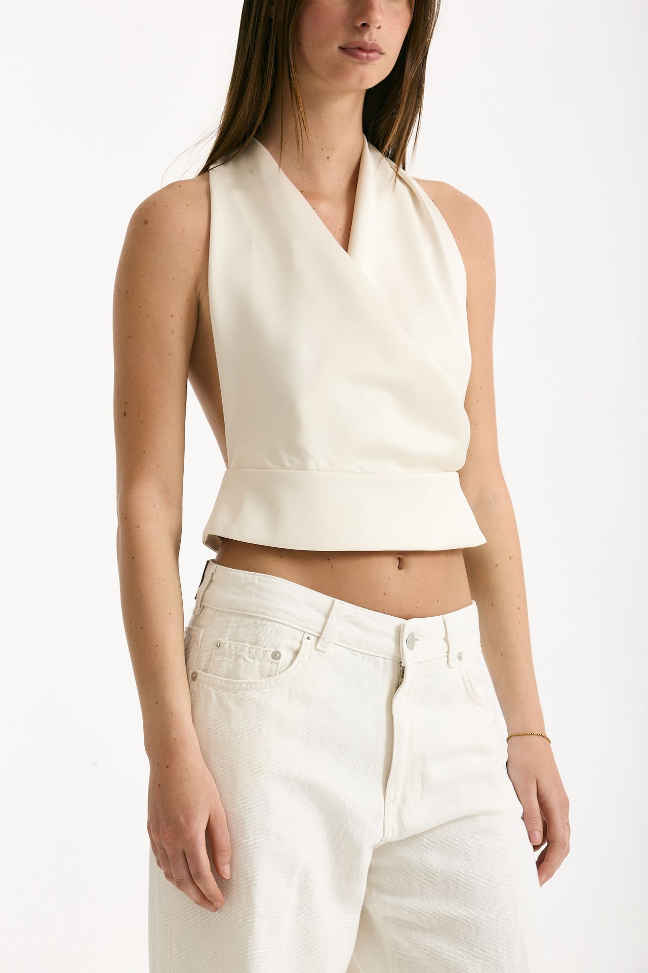 Top scollato bianco women The andamane - 5