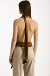 Top scollato bronzo women The andamane - 4