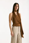 Top scollato bronzo women The andamane - 1