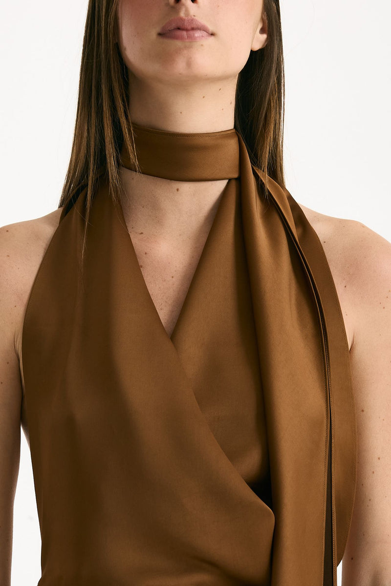 Top scollato bronzo women The andamane - 5