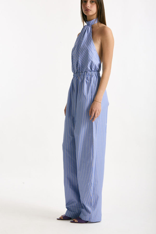 Jumpsuit lunga Rigata women The andamane