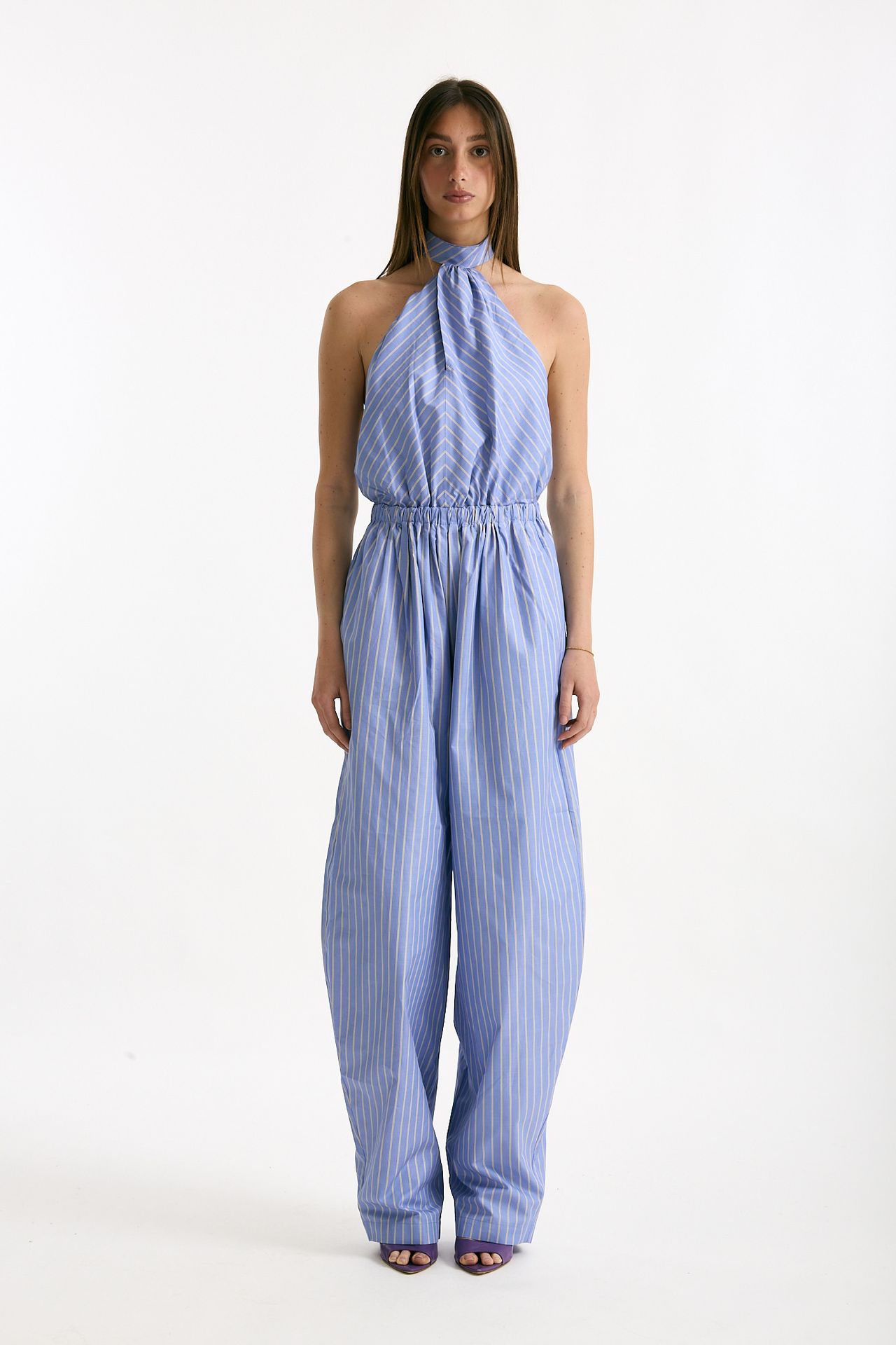 Jumpsuit lunga Rigata women The andamane - 1