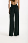 Pantalone palazzo fluido nero women The andamane - 5