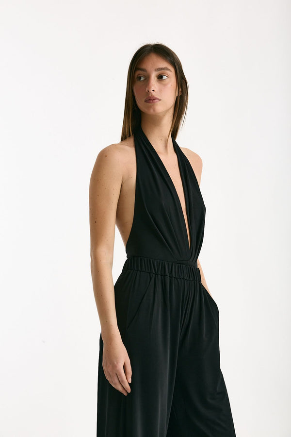 Body scollato nero women The andamane