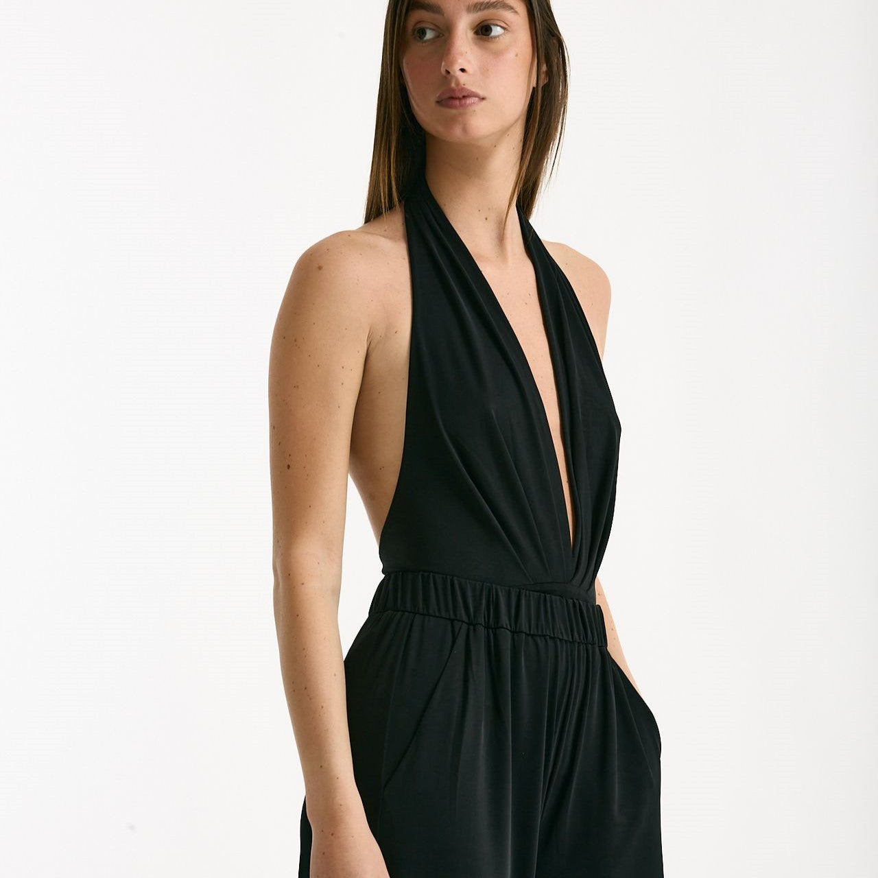 Body scollato nero women The andamane - 5