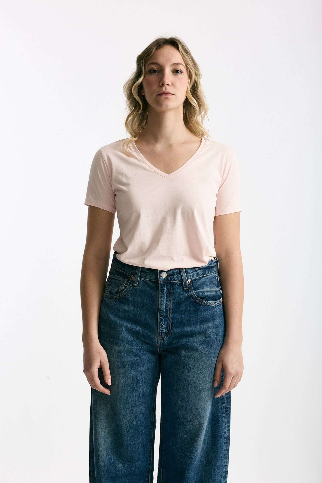 T-shirt basic ROMY rosa tenue women Anonym apparel - 1
