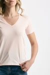 T-shirt basic ROMY rosa tenue women Anonym apparel - 5