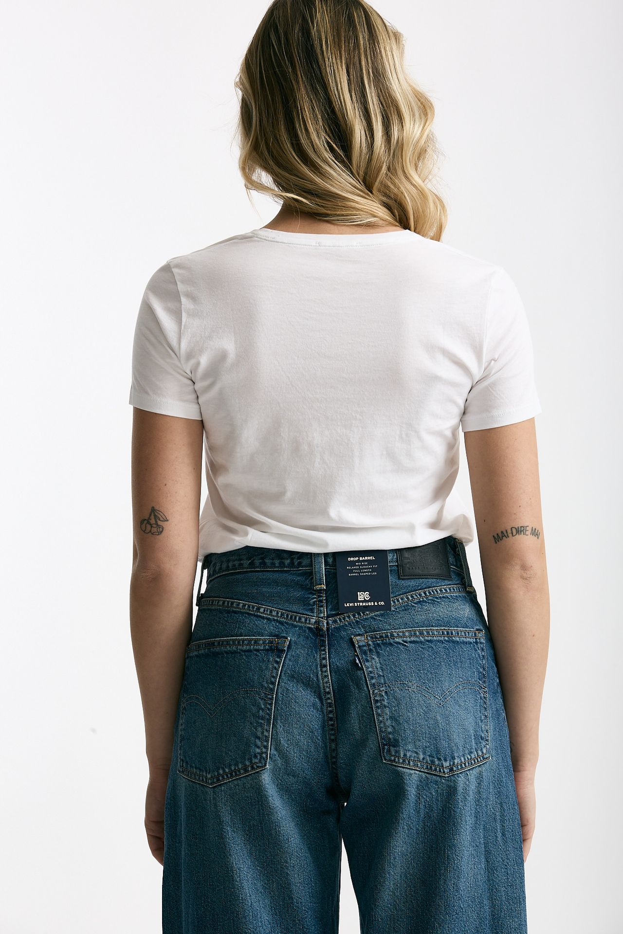 T-shirt basic ROMY bianco women Anonym apparel - 4