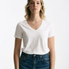 T-shirt basic ROMY bianco women Anonym apparel - 6