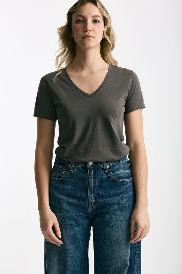 T-shirt basic ROMY fango women Anonym apparel