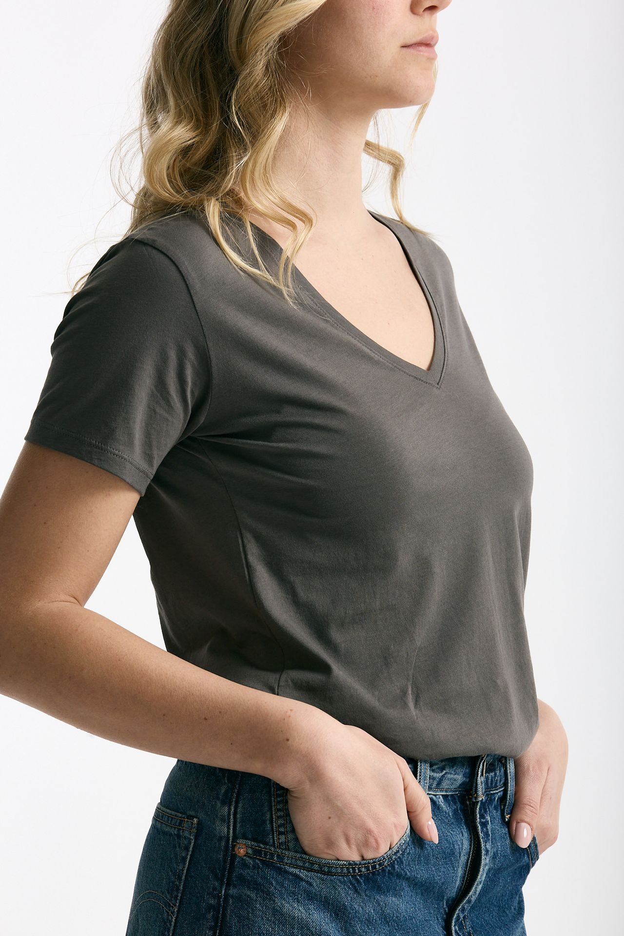 T-shirt basic ROMY fango women Anonym apparel - 4