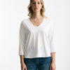 T-shirt in cotone LIO bianco women Anonym apparel - 7