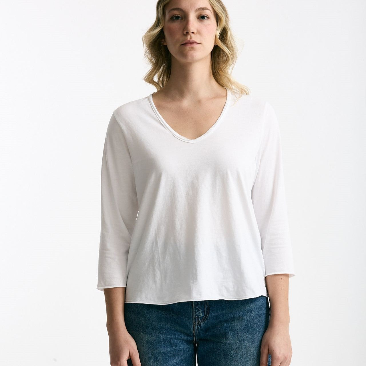 T-shirt in cotone LIO bianco women Anonym apparel - 7