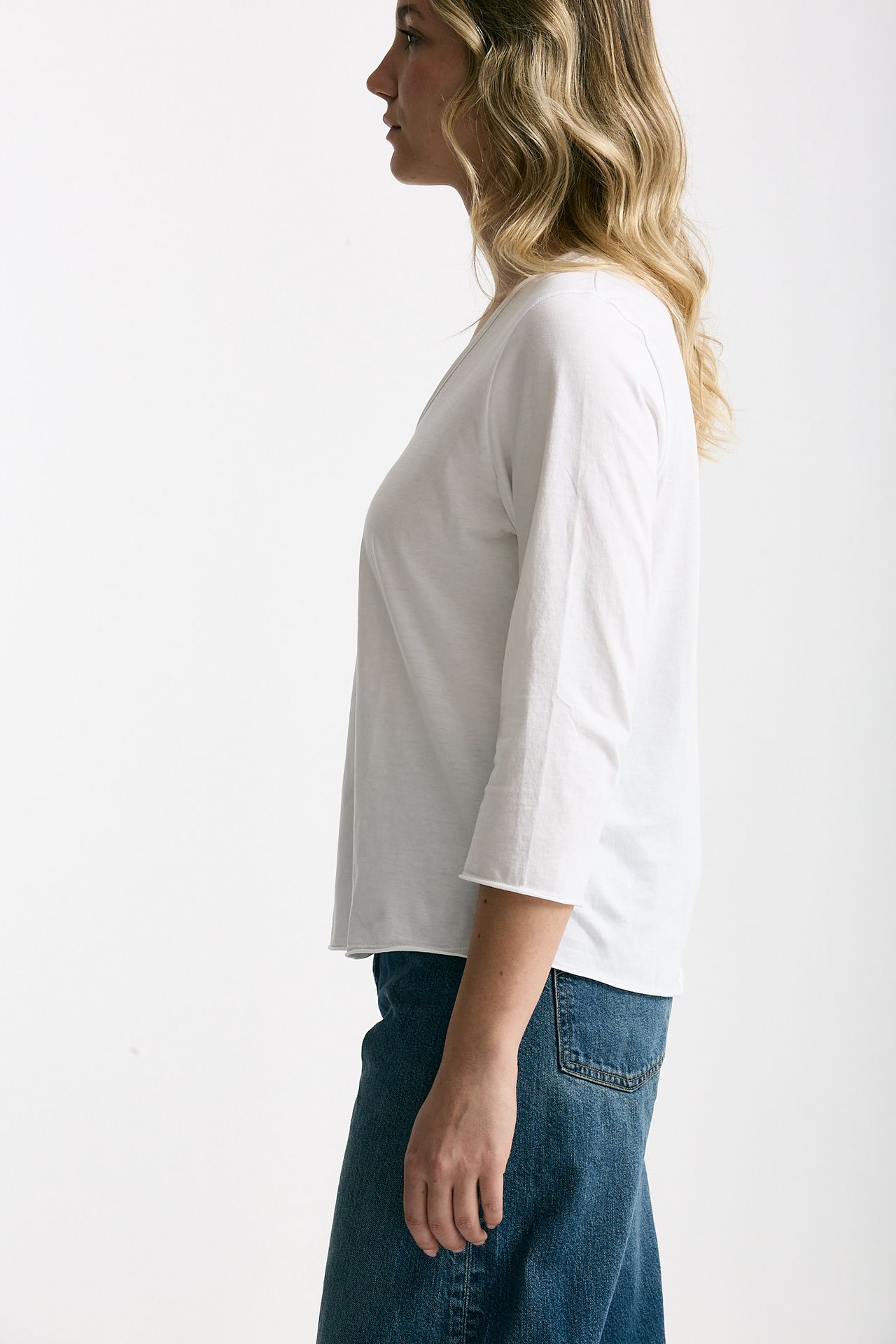 T-shirt in cotone LIO bianco women Anonym apparel - 1