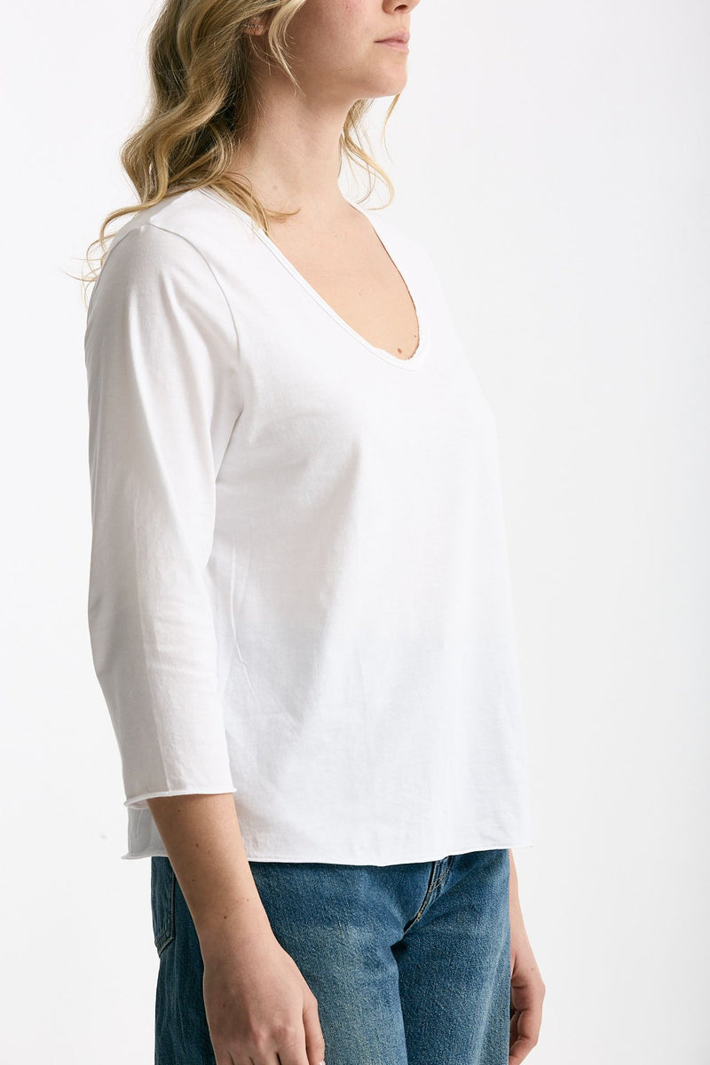 T-shirt in cotone LIO bianco women Anonym apparel - 4