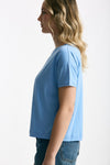 T-shirt scatolina AUDREY azzurro women Anonym apparel - 2