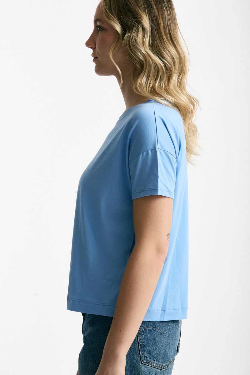 T-shirt scatolina AUDREY azzurro women Anonym apparel - 2