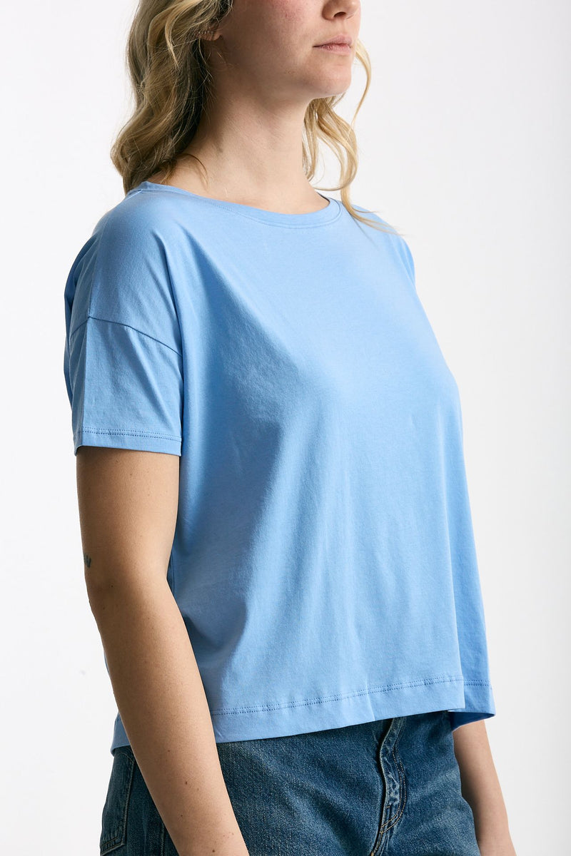 T-shirt scatolina AUDREY azzurro women Anonym apparel - 4