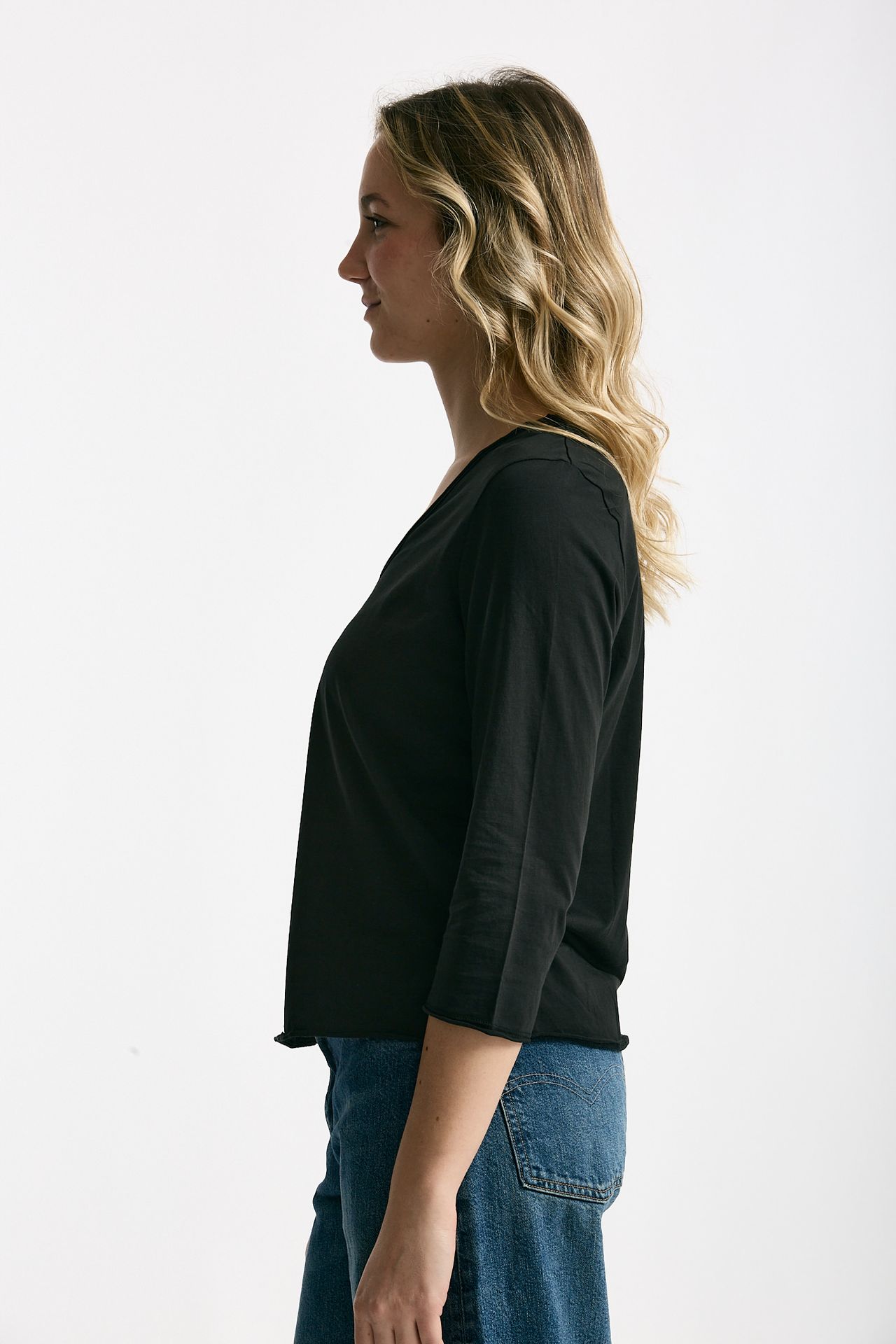 T-shirt in cotone LIO nero women Anonym apparel - 2