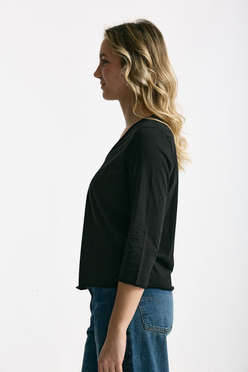 T-shirt in cotone LIO nero women Anonym apparel - 2