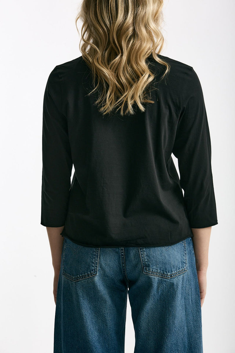 T-shirt in cotone LIO nero women Anonym apparel - 3