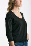 T-shirt in cotone LIO nero women Anonym apparel - 4