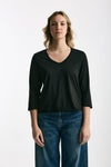 T-shirt in cotone LIO nero women Anonym apparel - 1