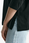 T-shirt ampia RITA nero women Anonym apparel - 4