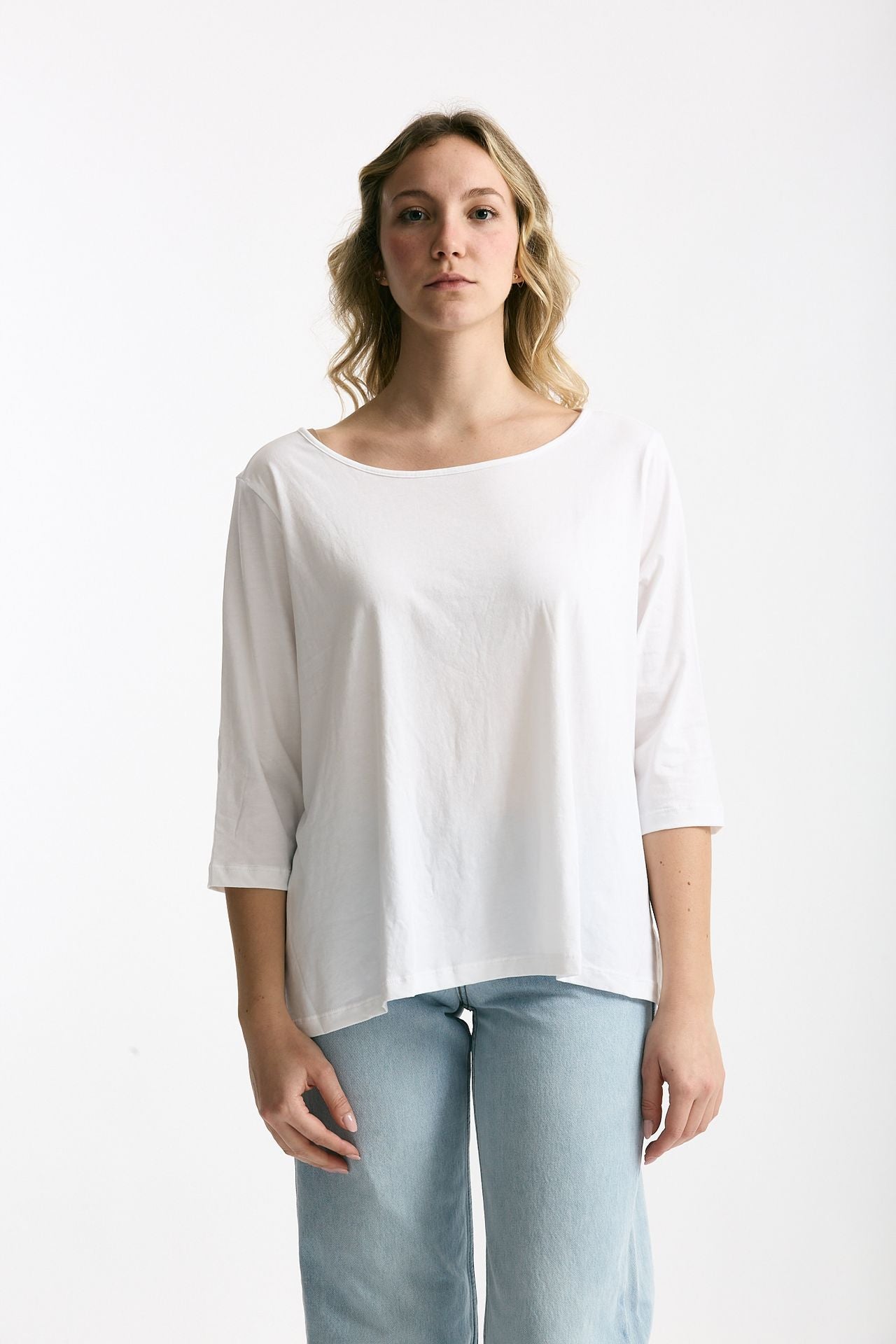 T-shirt ampia RITA bianco women Anonym apparel - 1