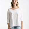 T-shirt ampia RITA bianco women Anonym apparel - 5