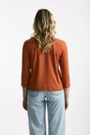 T-shirt in cotone LIO arancio women Anonym apparel - 2