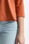 T-shirt in cotone LIO arancio women Anonym apparel - 5