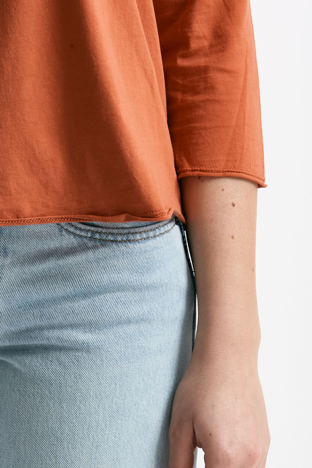 T-shirt in cotone LIO arancio women Anonym apparel - 5
