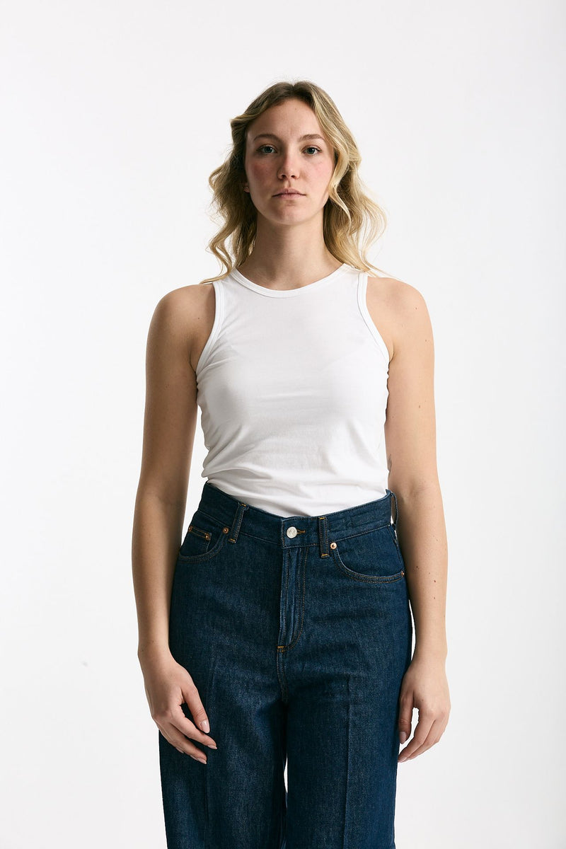Top in cotone COLETTE bianco women Anonym apparel - 3