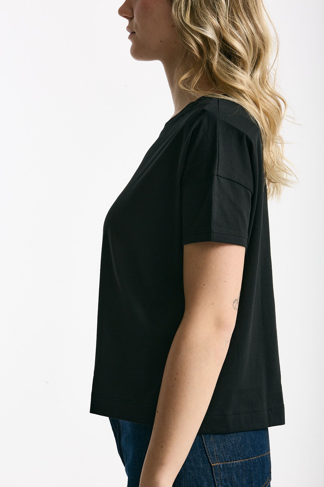 T-shirt scatolina AUDREY nero women Anonym apparel - 2