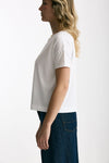 T-shirt scatolina AUDREY bianco women Anonym apparel - 2
