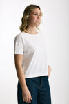 T-shirt scatolina AUDREY bianco women Anonym apparel - 4