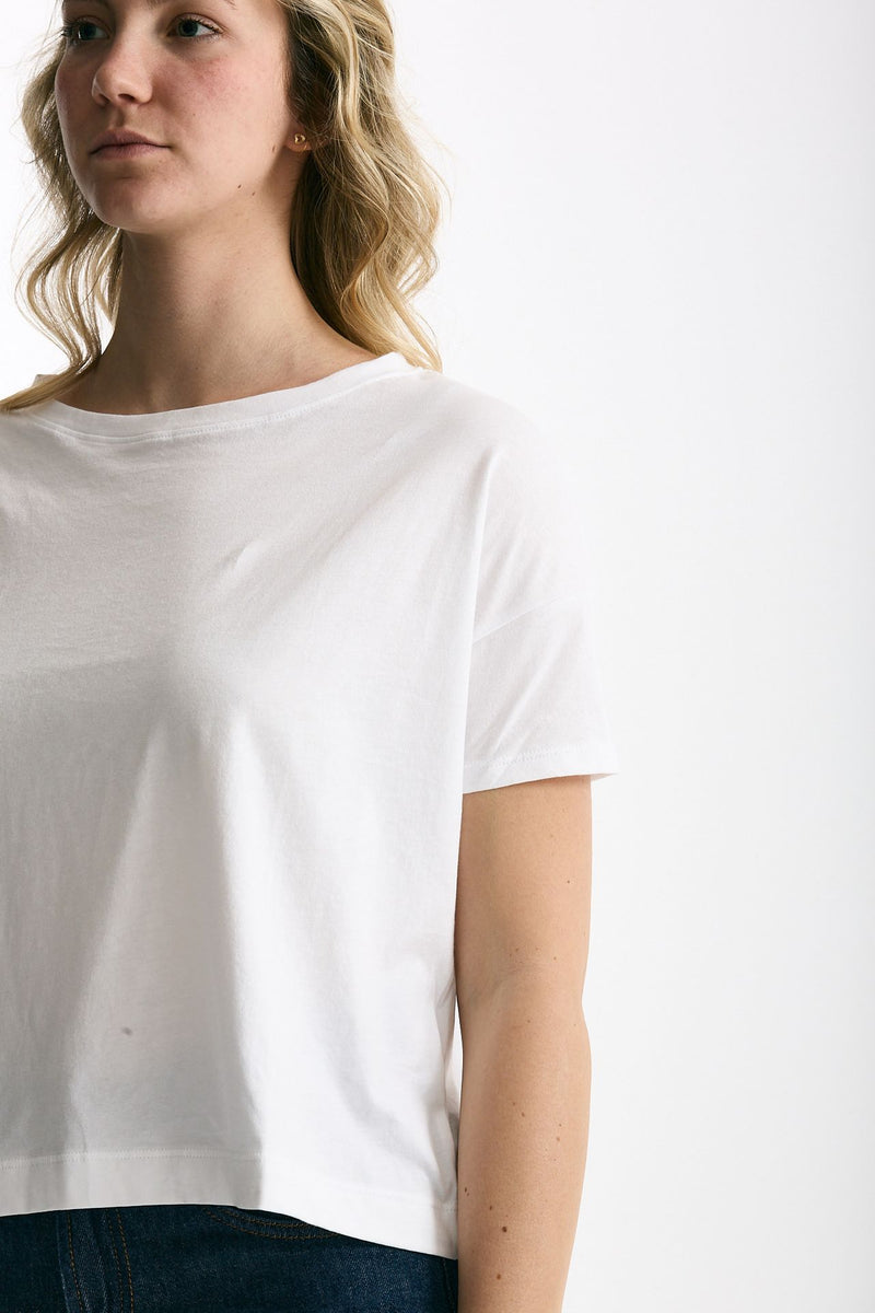 T-shirt scatolina AUDREY bianco women Anonym apparel - 5
