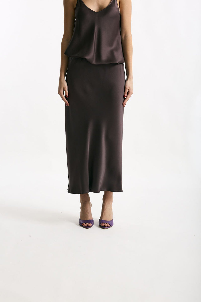 Gonna midi melanzana women Antonelli firenze - 2