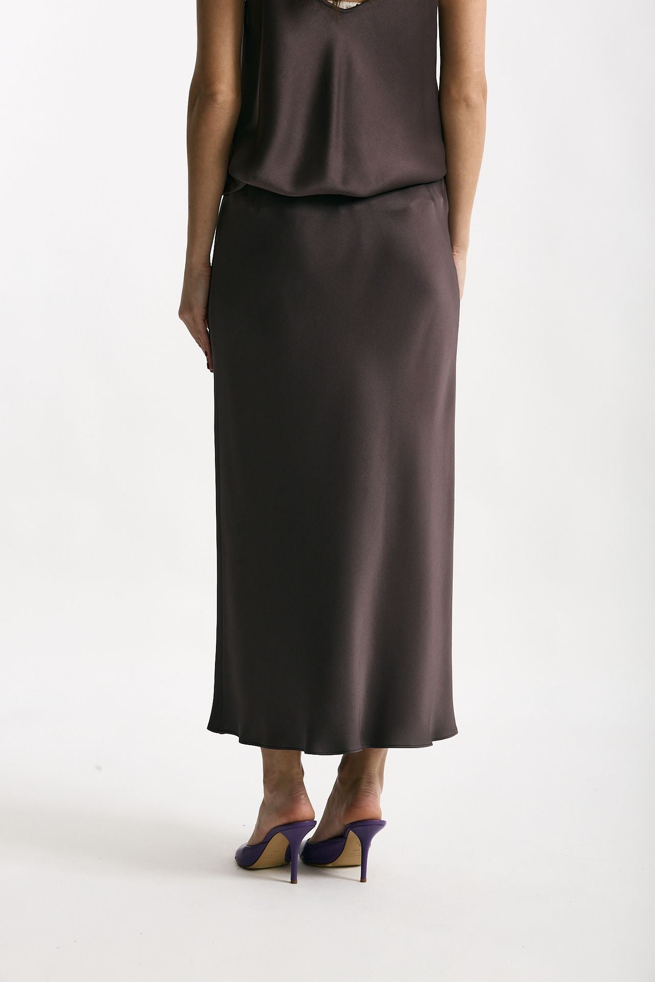 Gonna midi melanzana women Antonelli firenze - 3