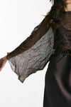 Top in seta e fibra metallizzata women Antonelli firenze - 5