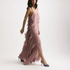 Abito lungo MARYLIN rosa women Antonelli firenze - 6